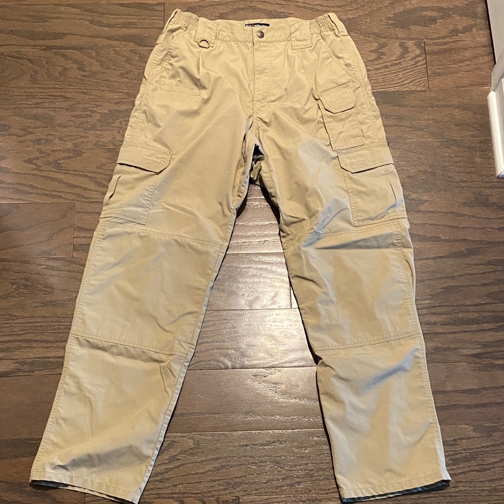5.11 Tactical Men's Tan Cargo Pants